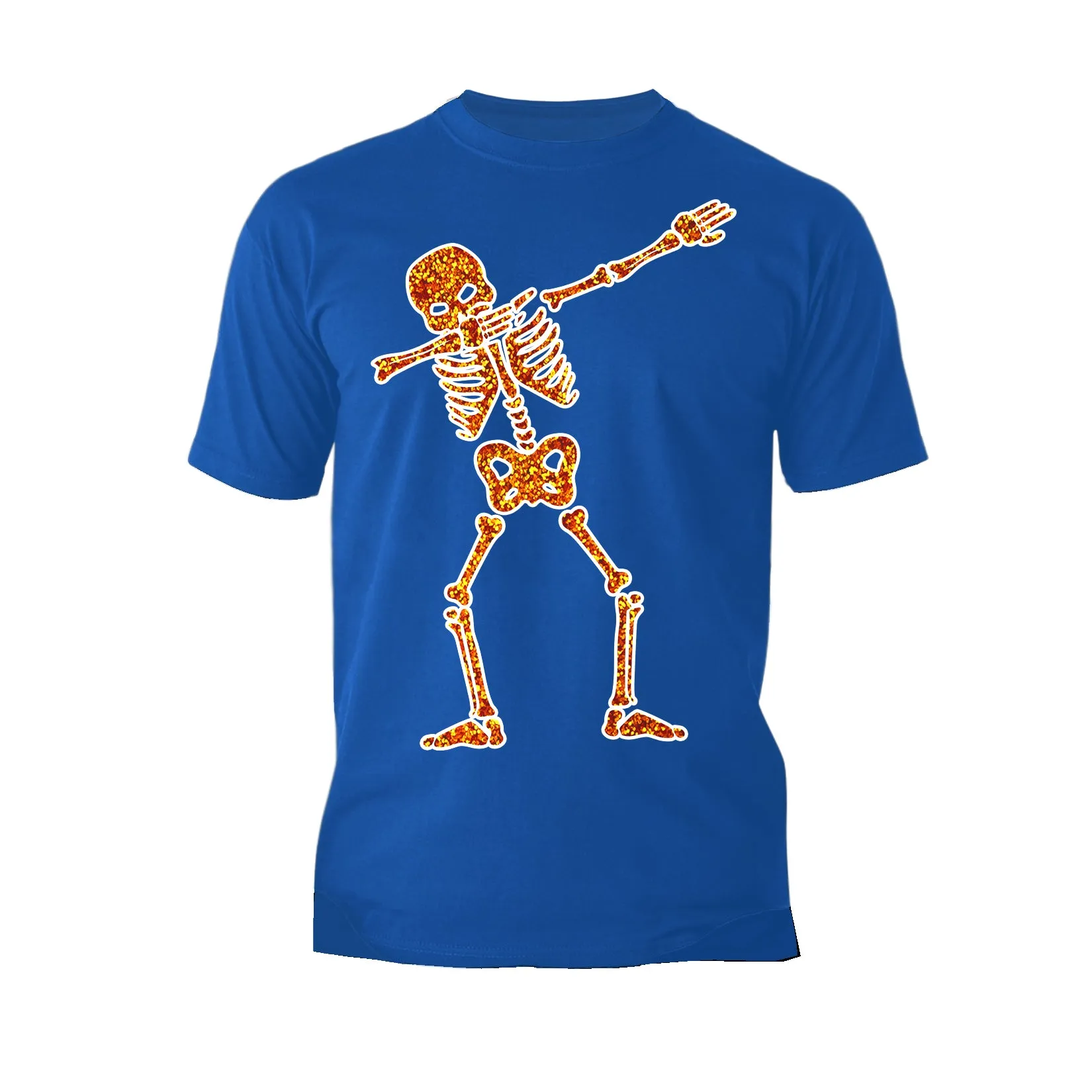 Halloween Day Of The Dead Dabbing Skeleton Official Men's T-shirt