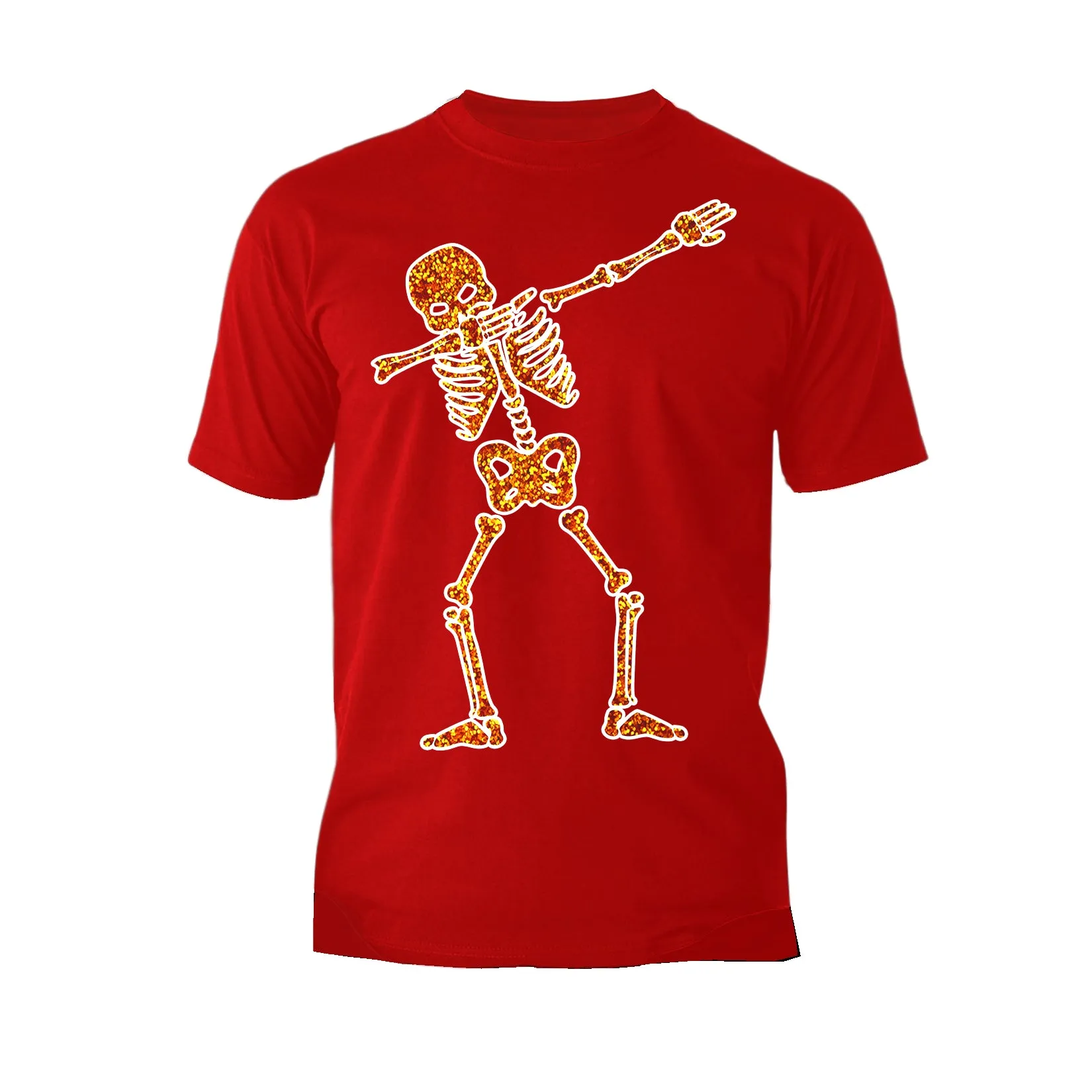 Halloween Day Of The Dead Dabbing Skeleton Official Men's T-shirt