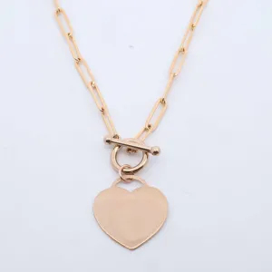 Heart Toggle Chain