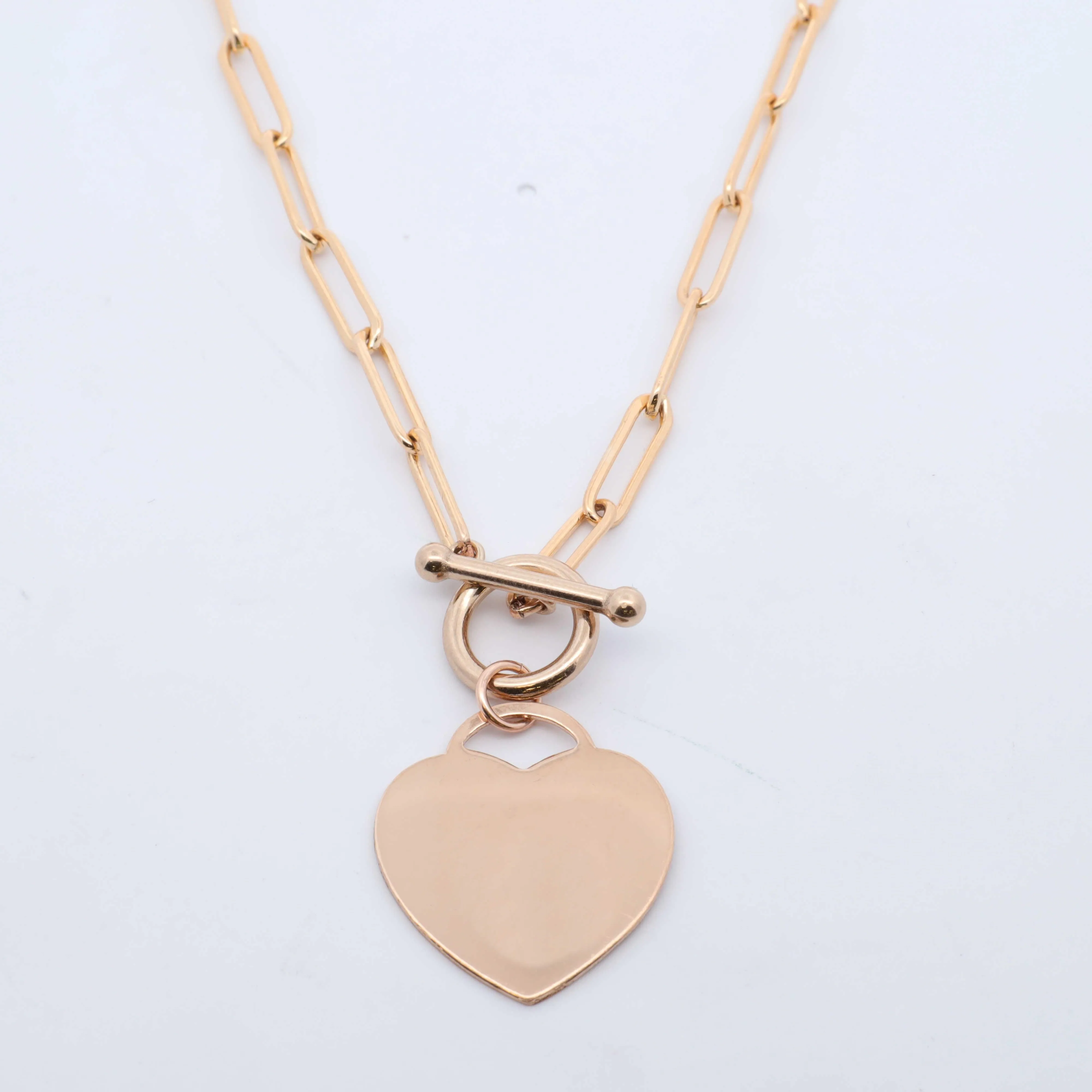 Heart Toggle Chain