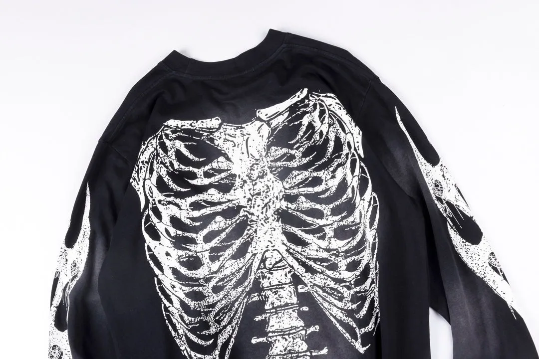 Hellstar Skeleton Long Sleeve Tee