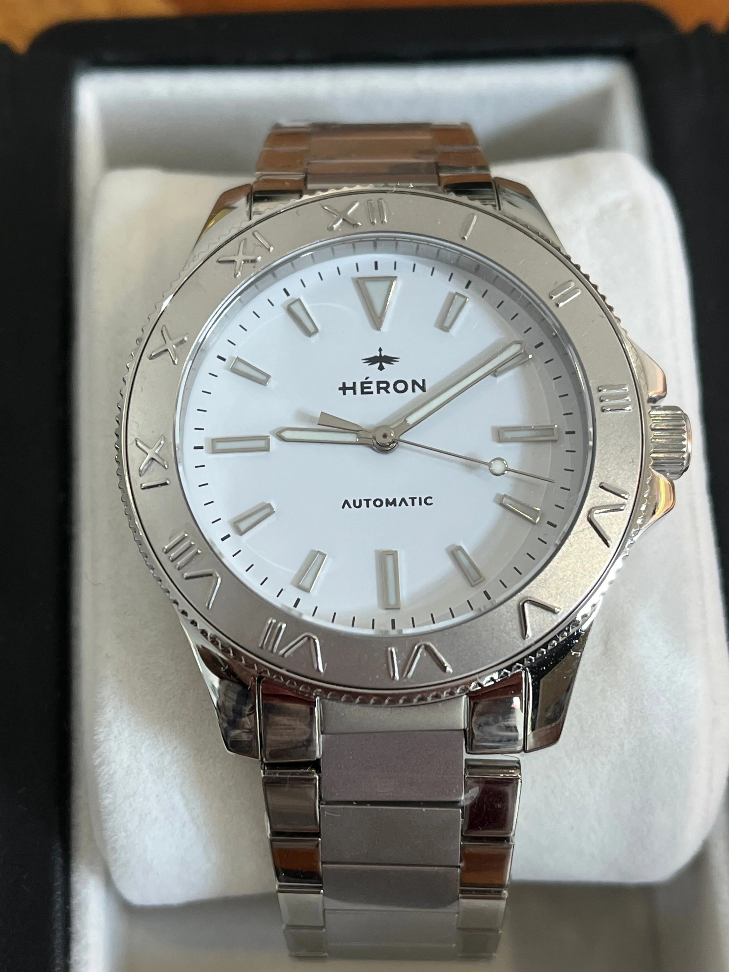 Heron | Gladiateur | White Dial