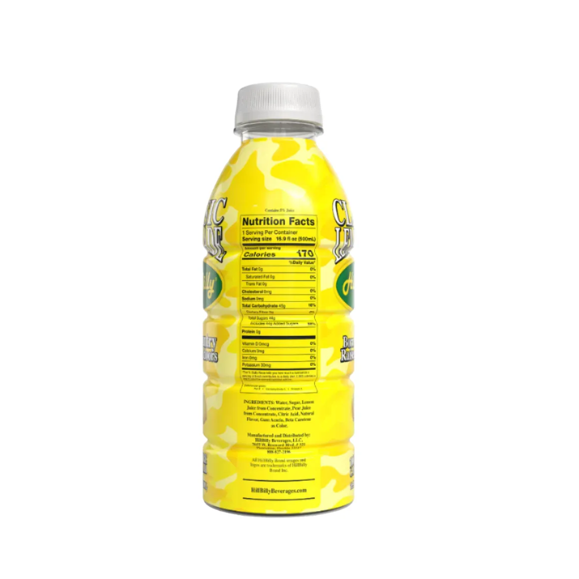 HillBilly Classic Lemonade 12 pack/16.9oz Free Shipping