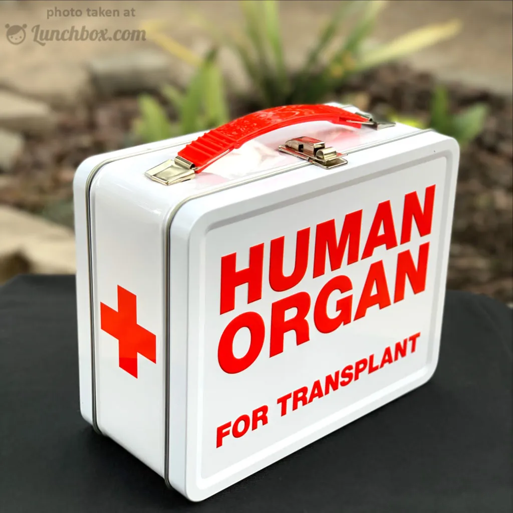 Human Organ Transport Lunchbox