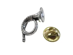 Hunting Horn Pendant Lapel Pin