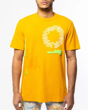 IMMORTAL T-SHIRT (ORANGE BLAZE)