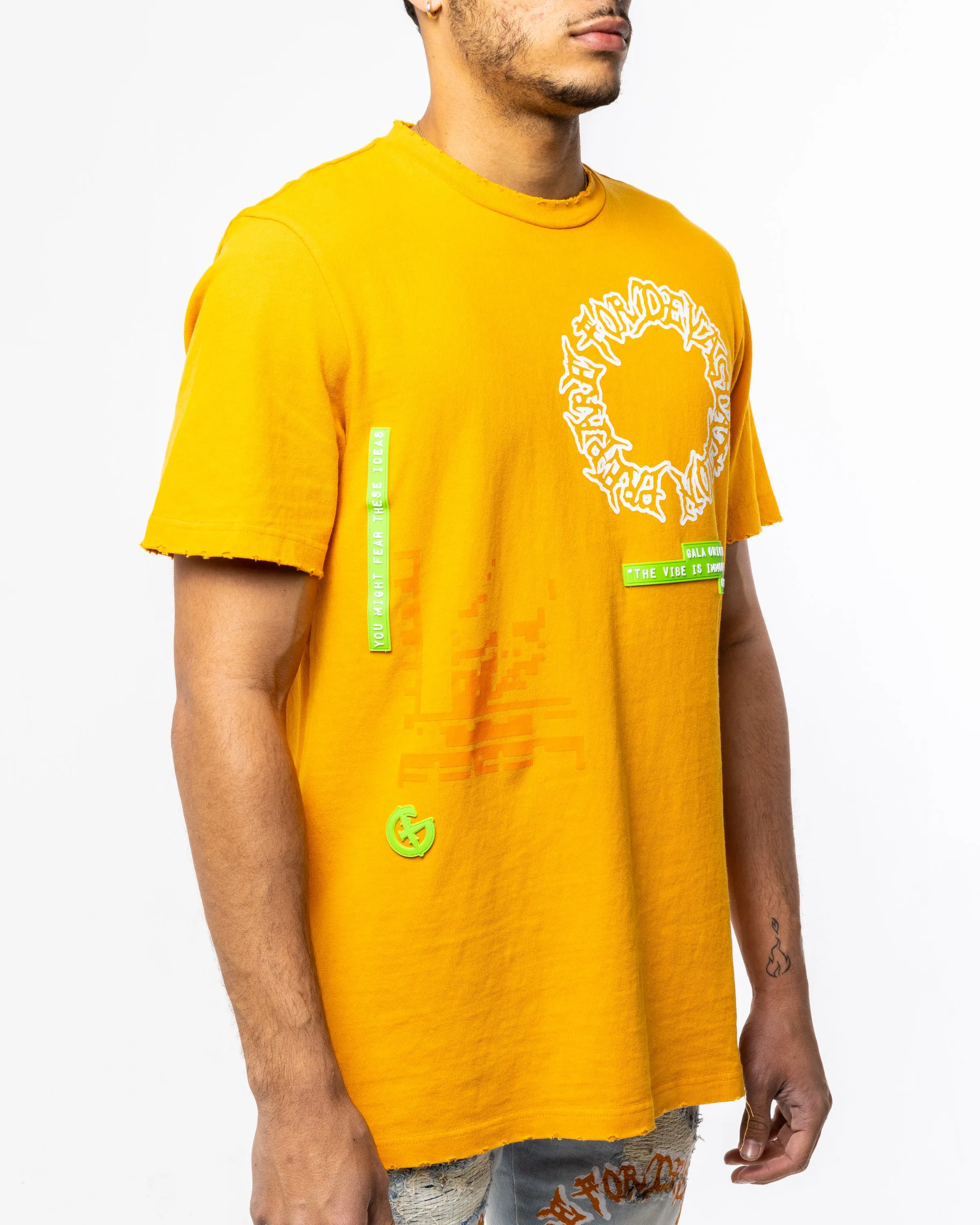 IMMORTAL T-SHIRT (ORANGE BLAZE)