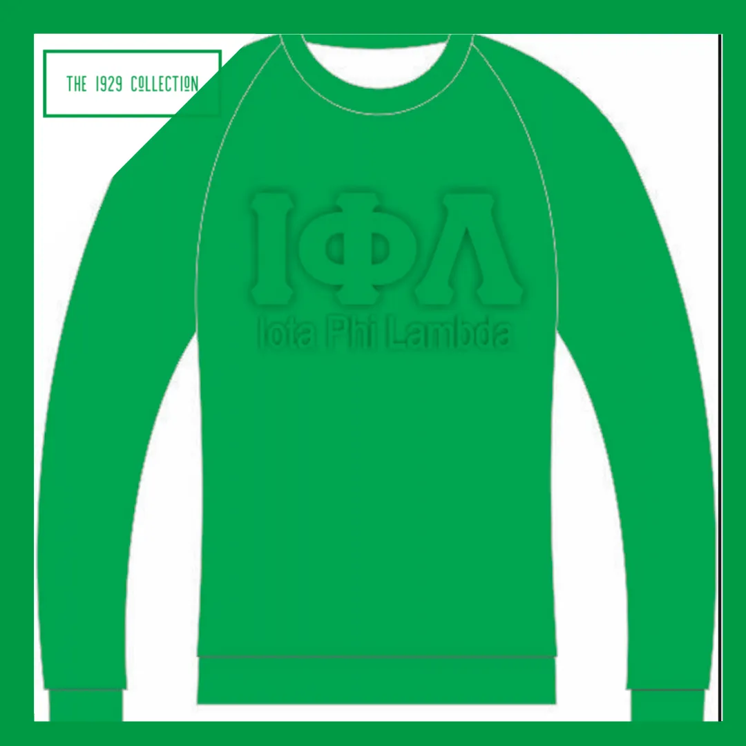 Iota Phi Lambda Embossed Sweatshirt