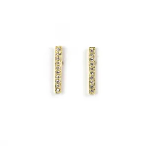Jessica Diamond Bar Earrings