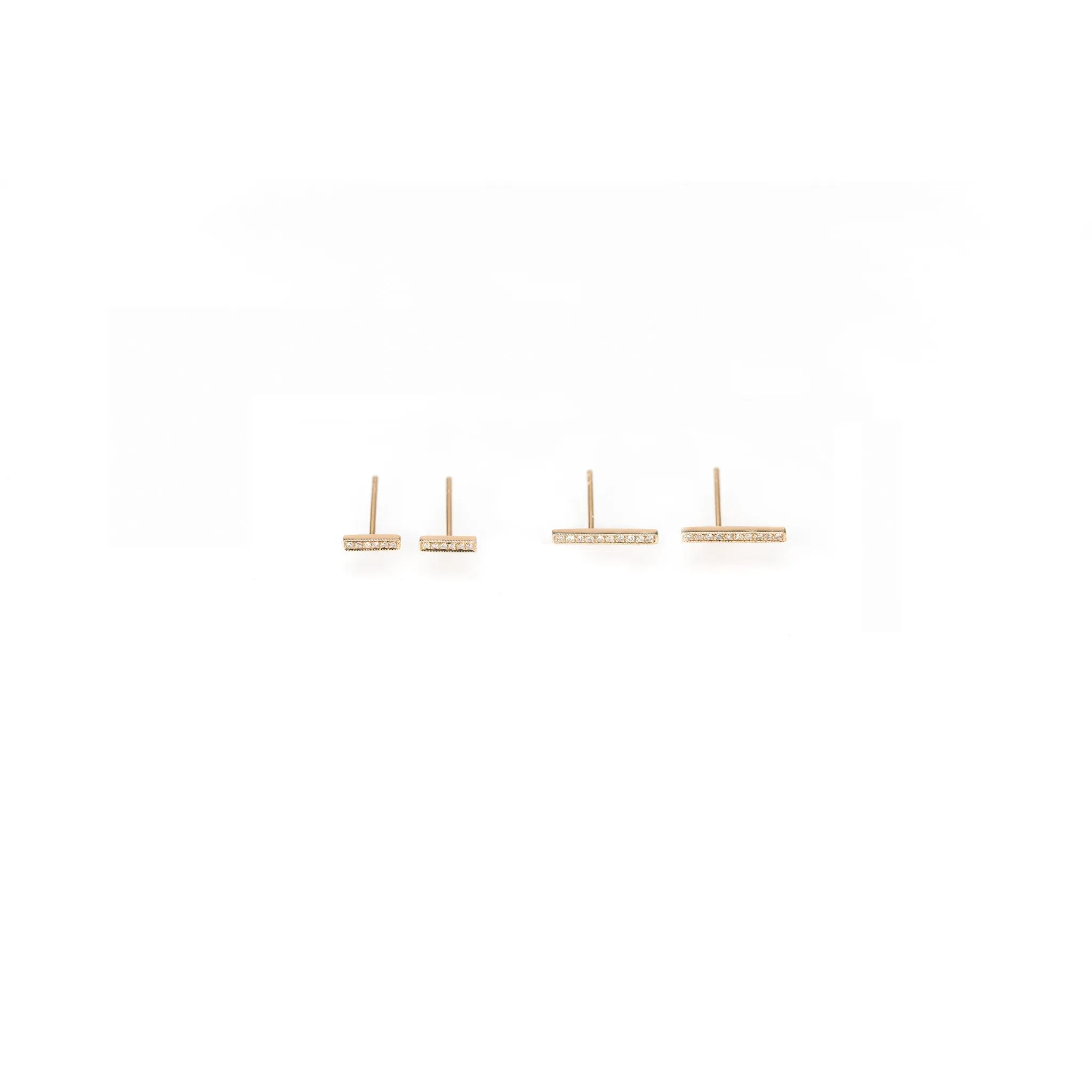 Jessica Diamond Bar Earrings