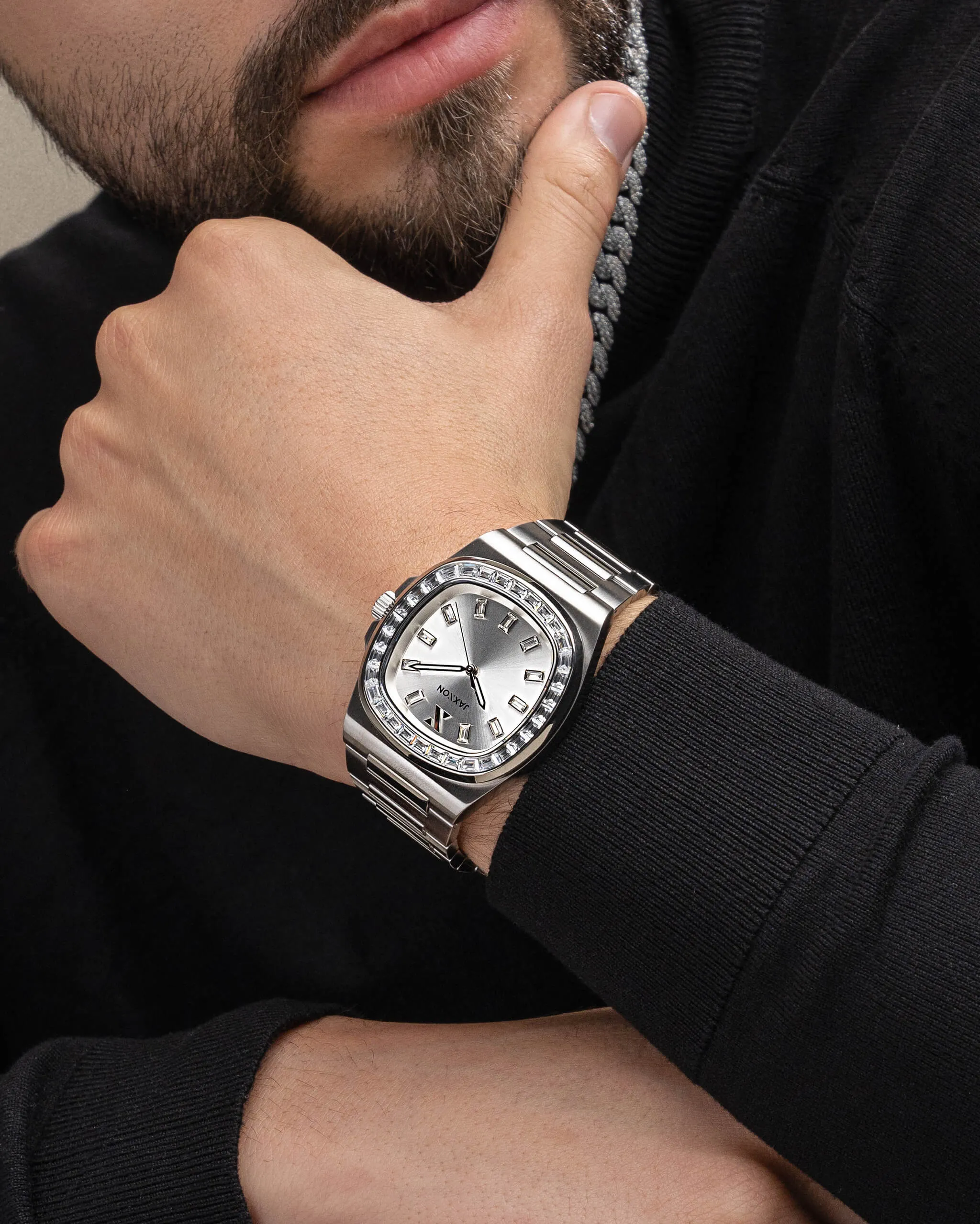 JX1 Stone-Set Watch