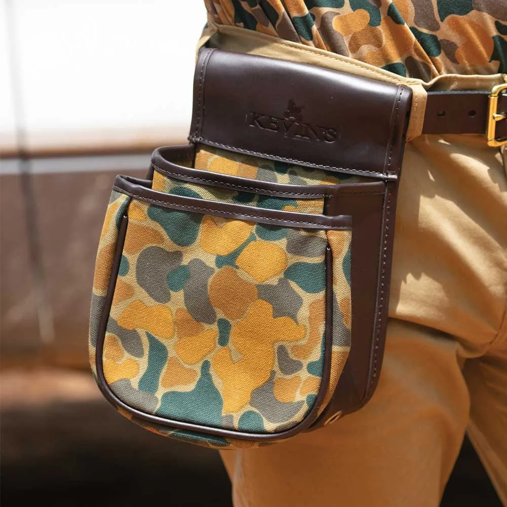 Kevin's Brown Vintage Camo Hip Shell Pouch