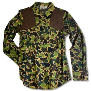 Kevin's Huntress Ladies Untucked Camo Shooting Shirt
