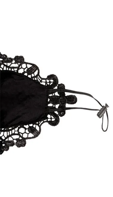 Lace Mesh Fashion Face Mask