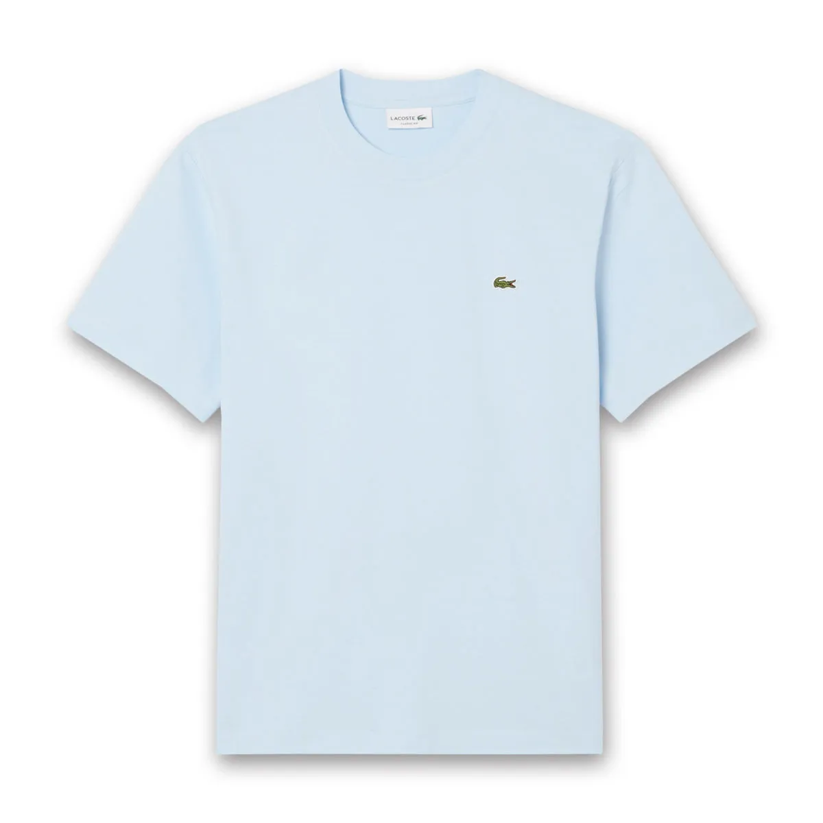 Lacoste - Cotton T-Shirt in Light Blue