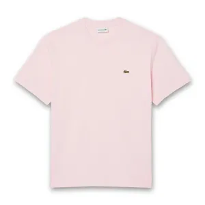 Lacoste - Cotton T-Shirt in Light Pink