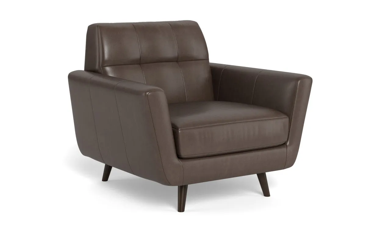 Lamar 42" Leather Arm Chair