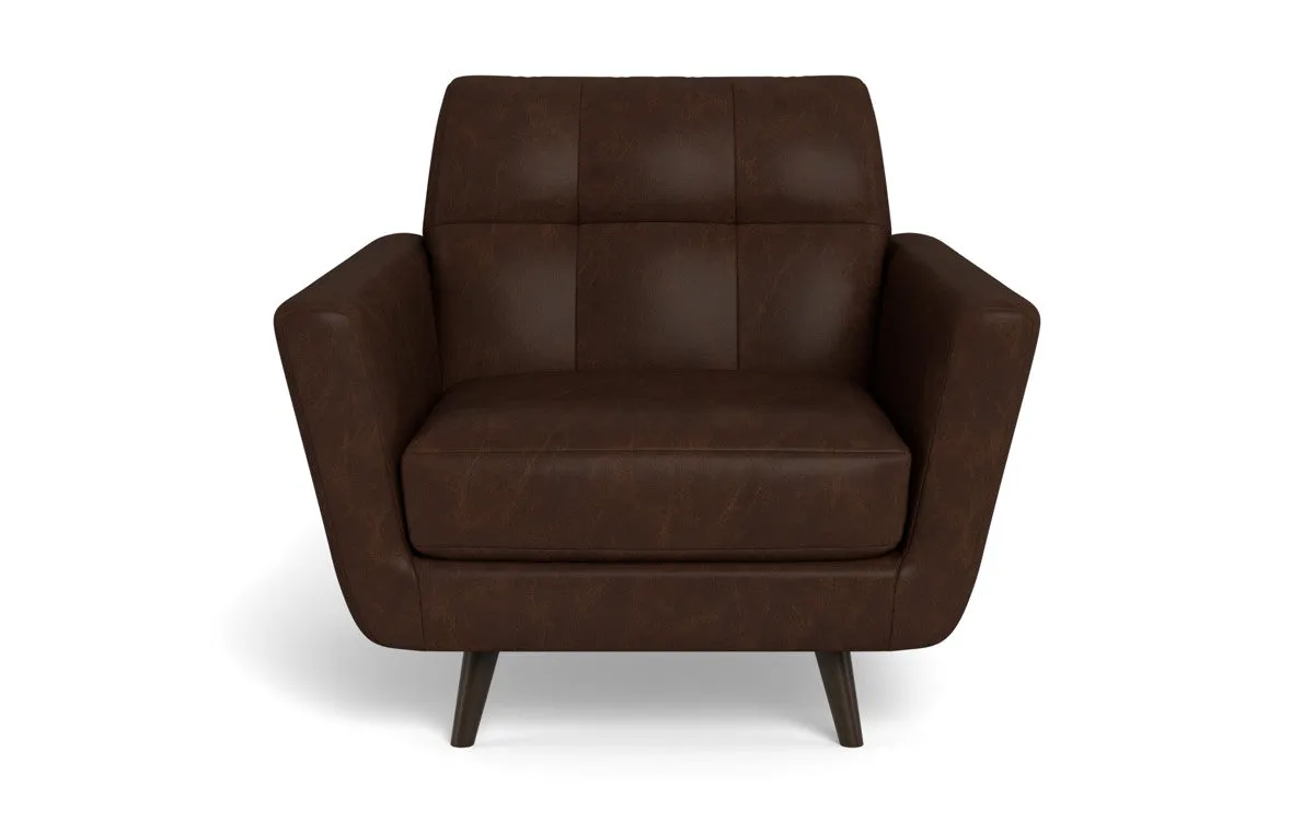 Lamar 42" Leather Arm Chair