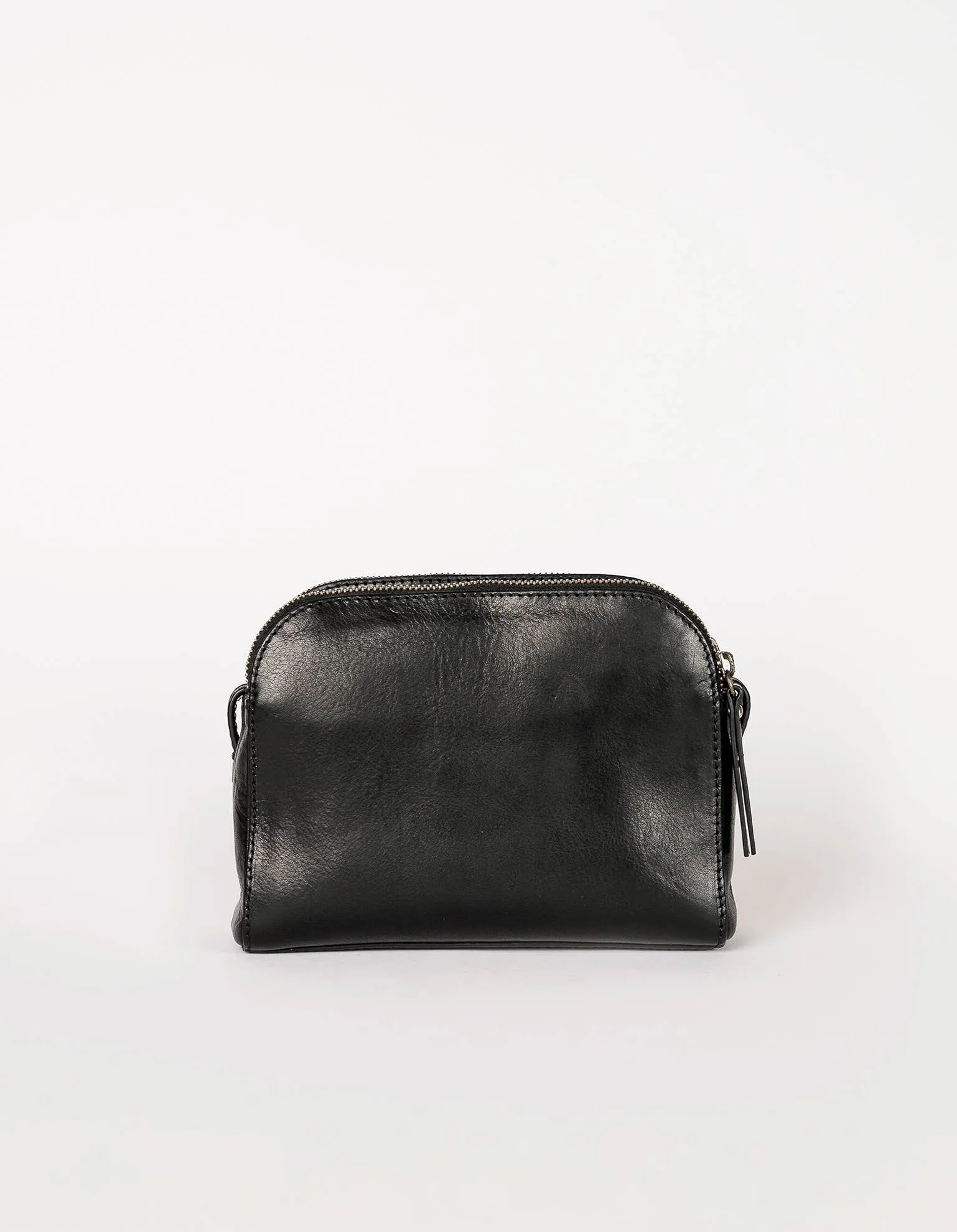 Leather Bag Emily Black Stromboli (Full Leather Strap)