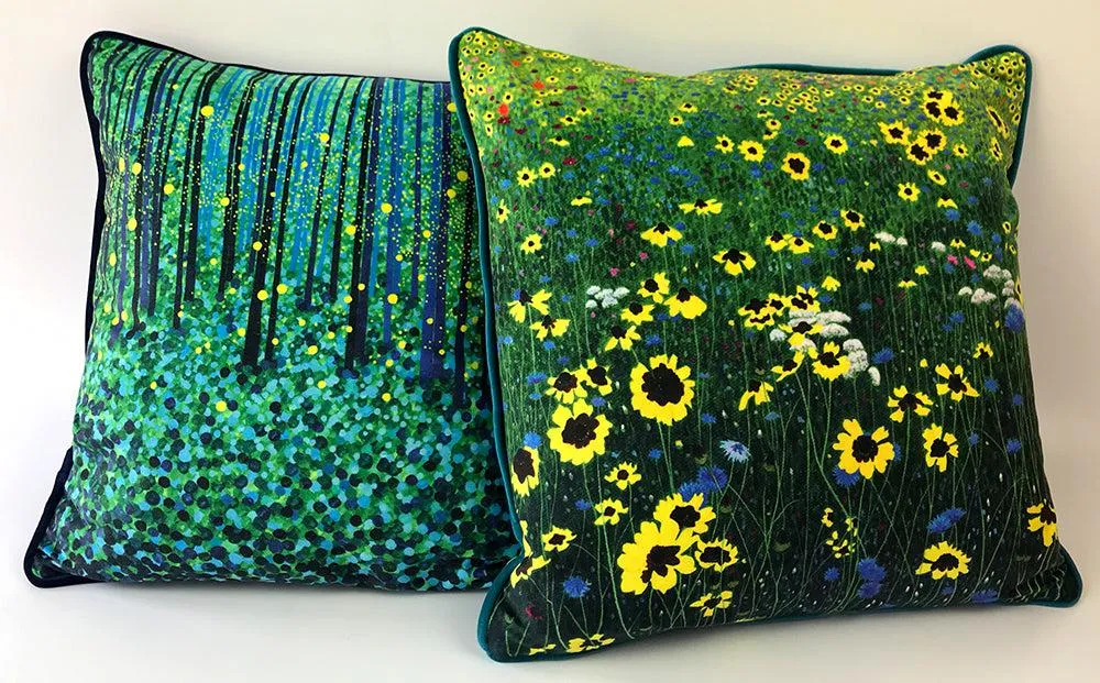Les Fleurs Cushion