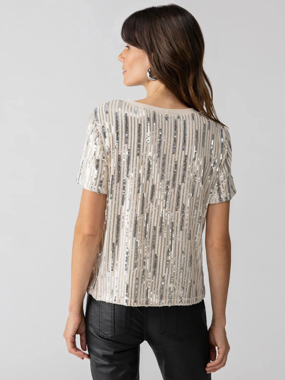 Let's Celebrate Sequin Perfect Tee in