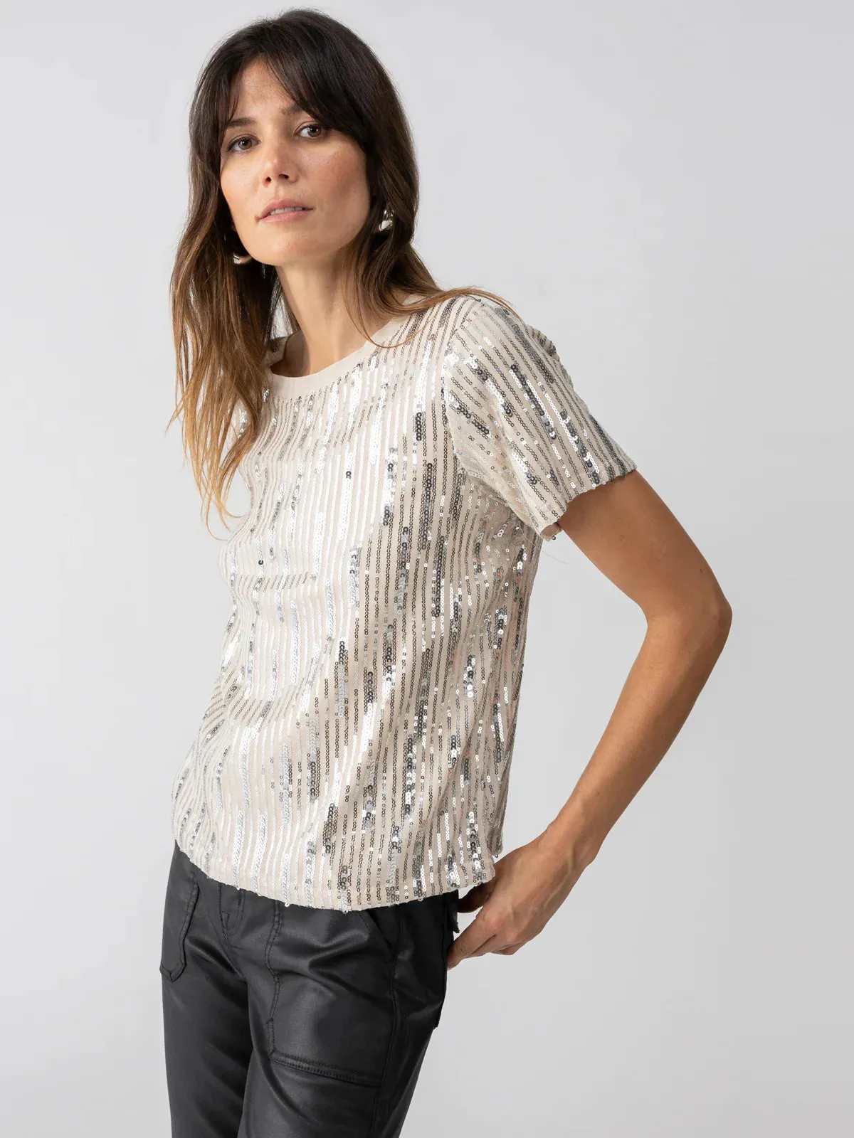 Let's Celebrate Sequin Perfect Tee in