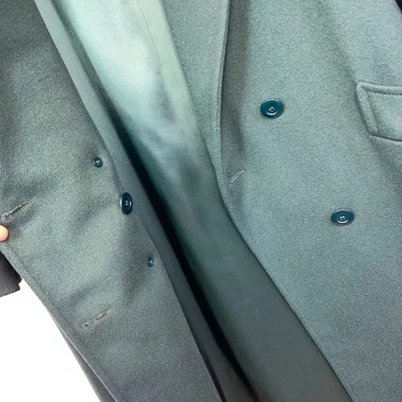 •Like New! VINTAGE |•FORECASTER•| Beautiful Emerald Green 100% Wool Coat