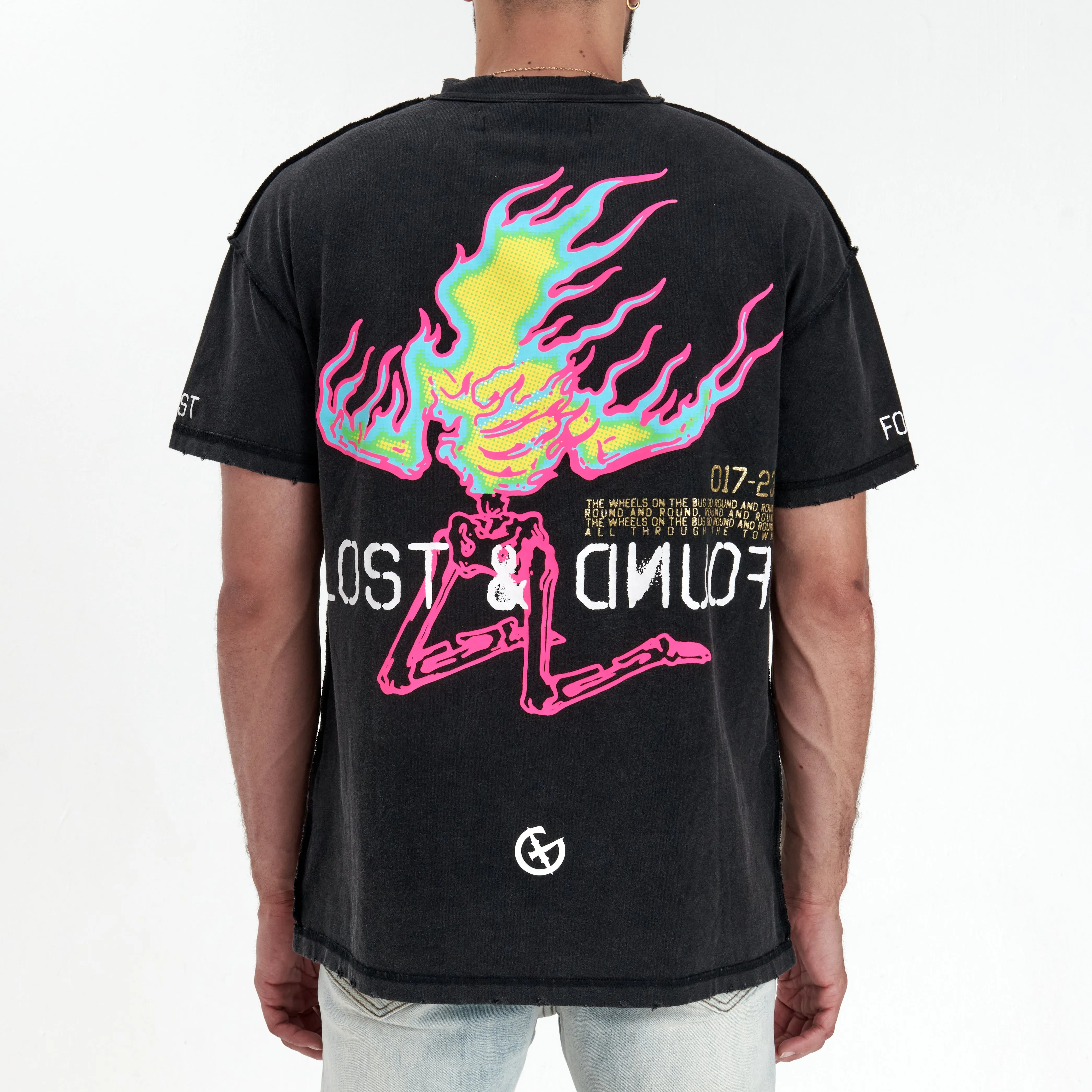 LOST & FOUND TEE (BLACK HAZE)