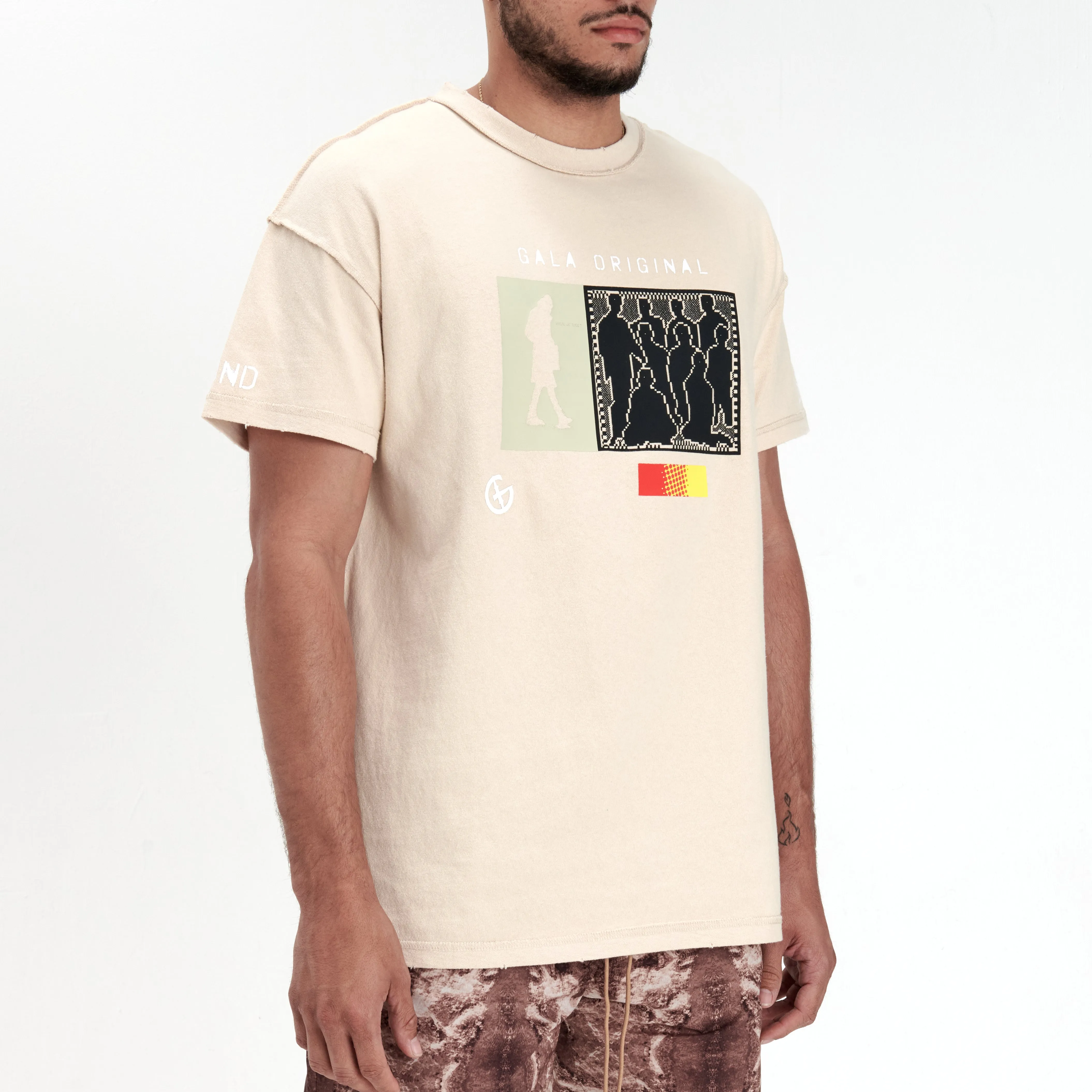LOST & FOUND TEE (BONE)