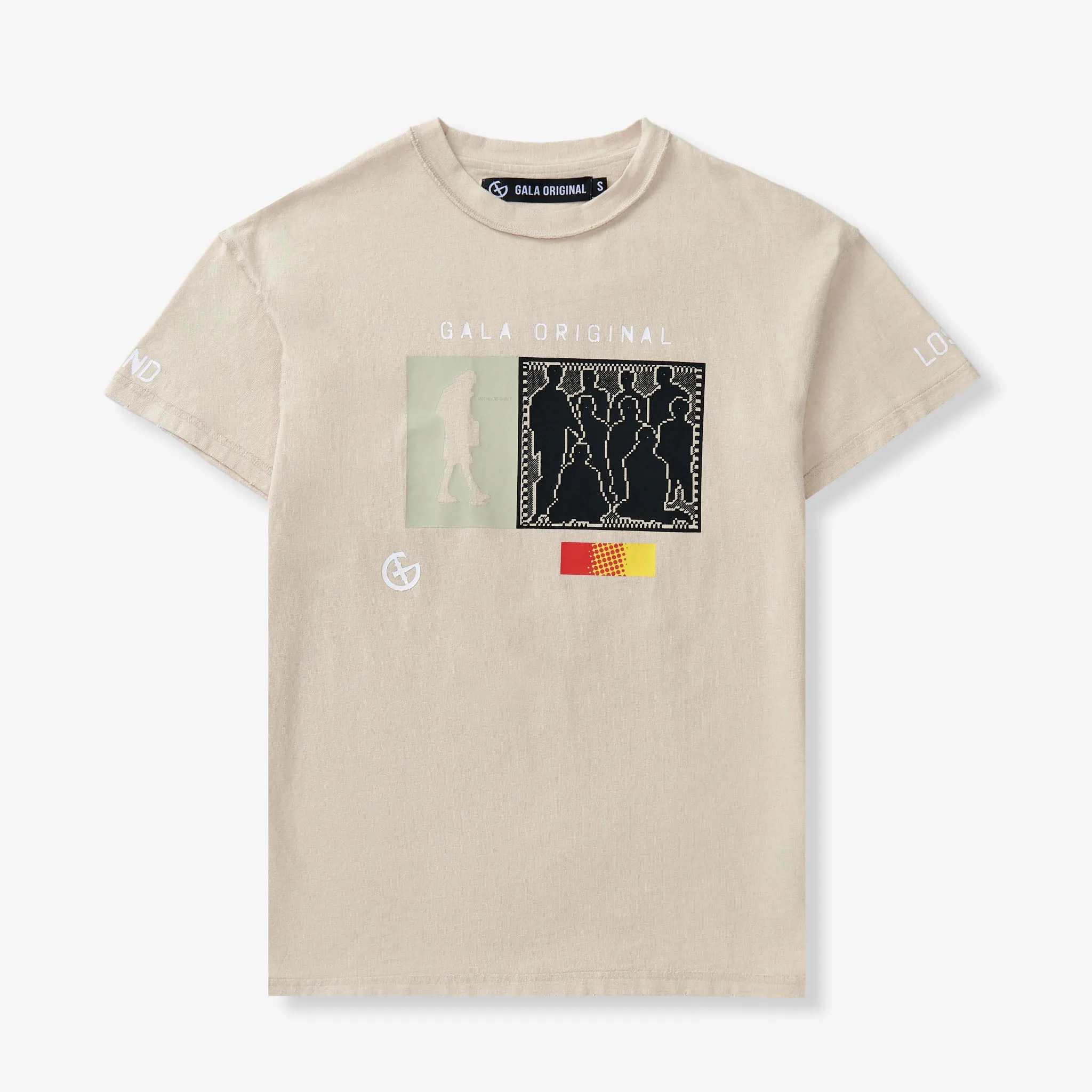 LOST & FOUND TEE (BONE)