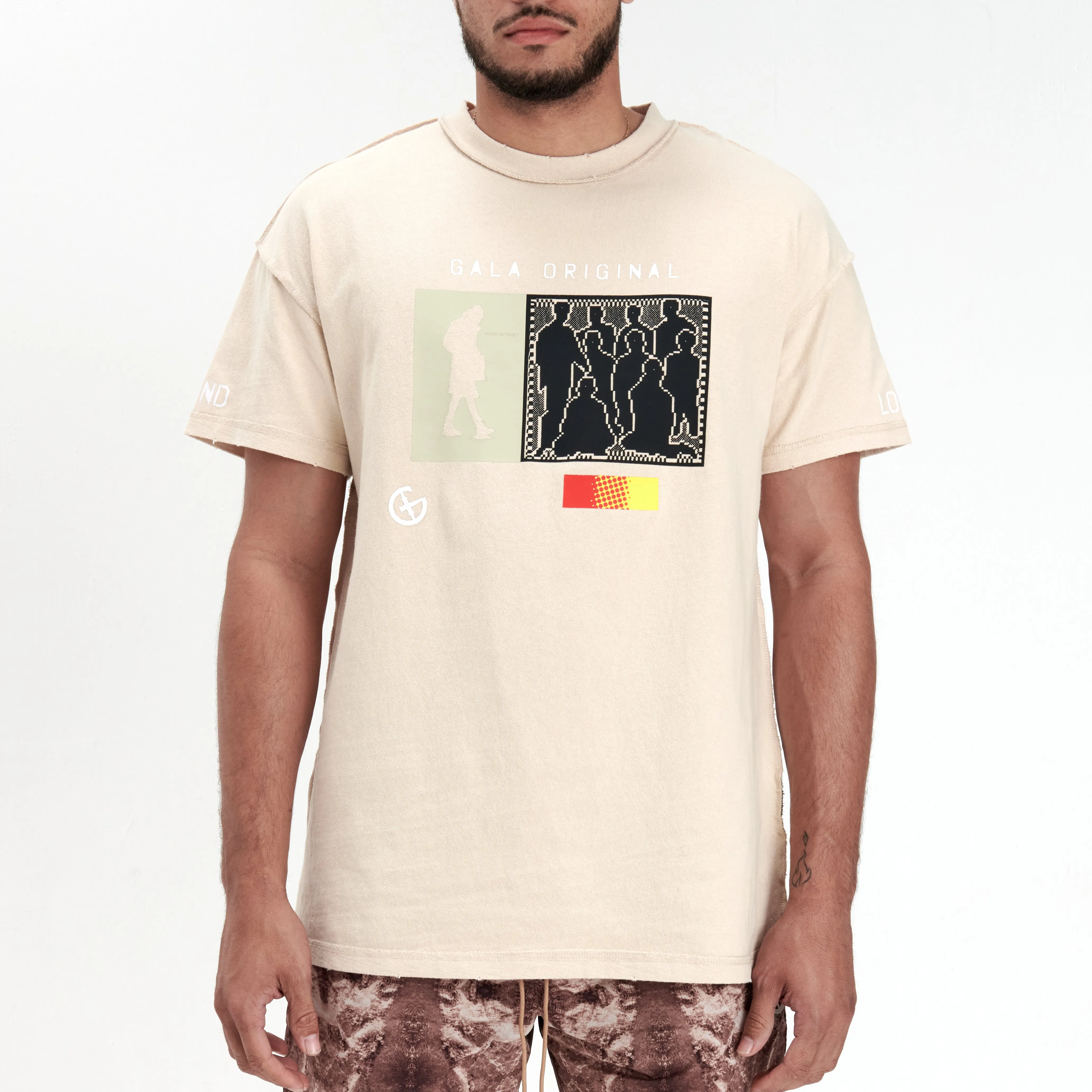 LOST & FOUND TEE (BONE)