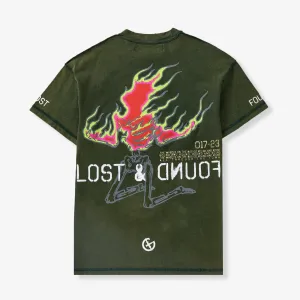 LOST & FOUND TEE (FOREST GREEN)
