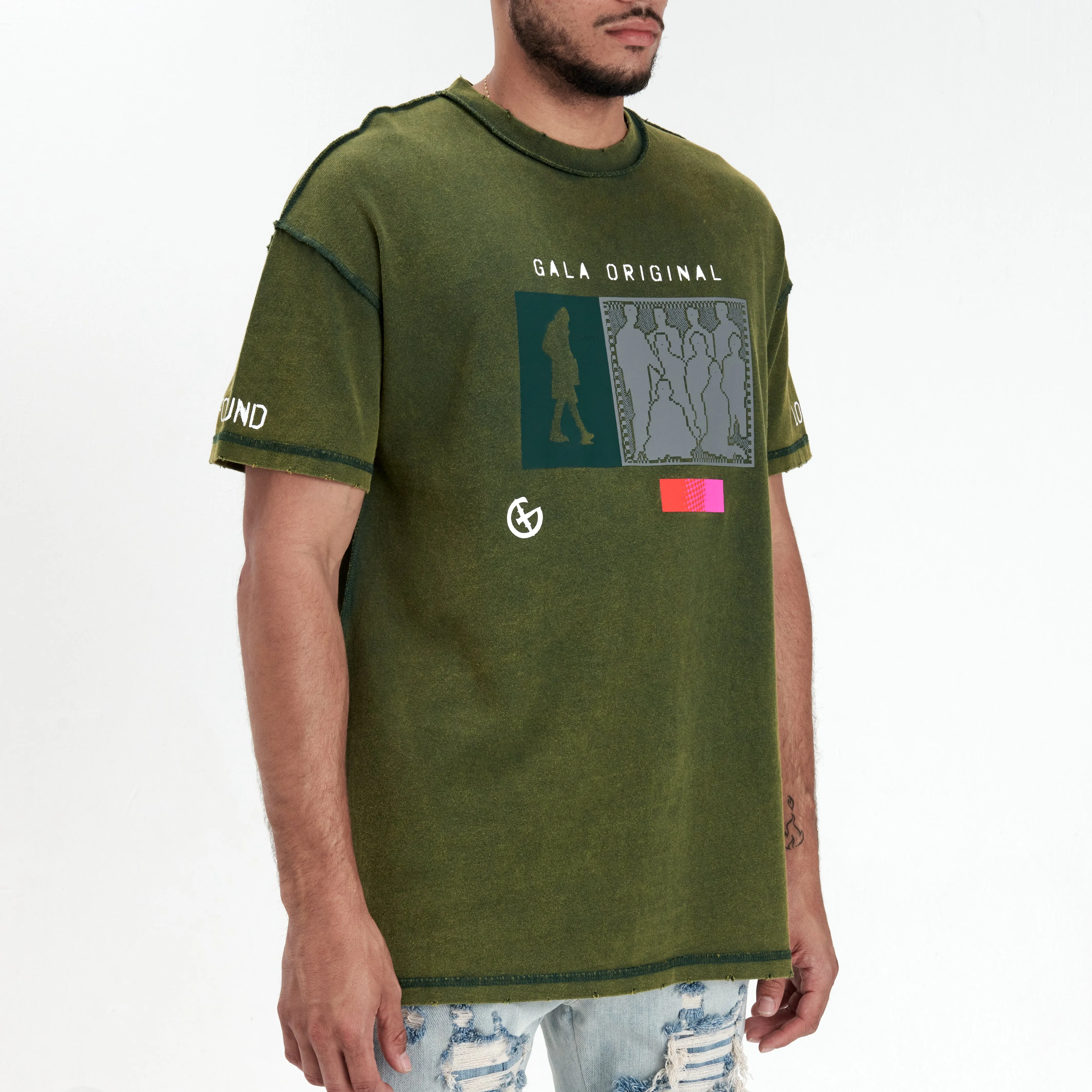 LOST & FOUND TEE (FOREST GREEN)