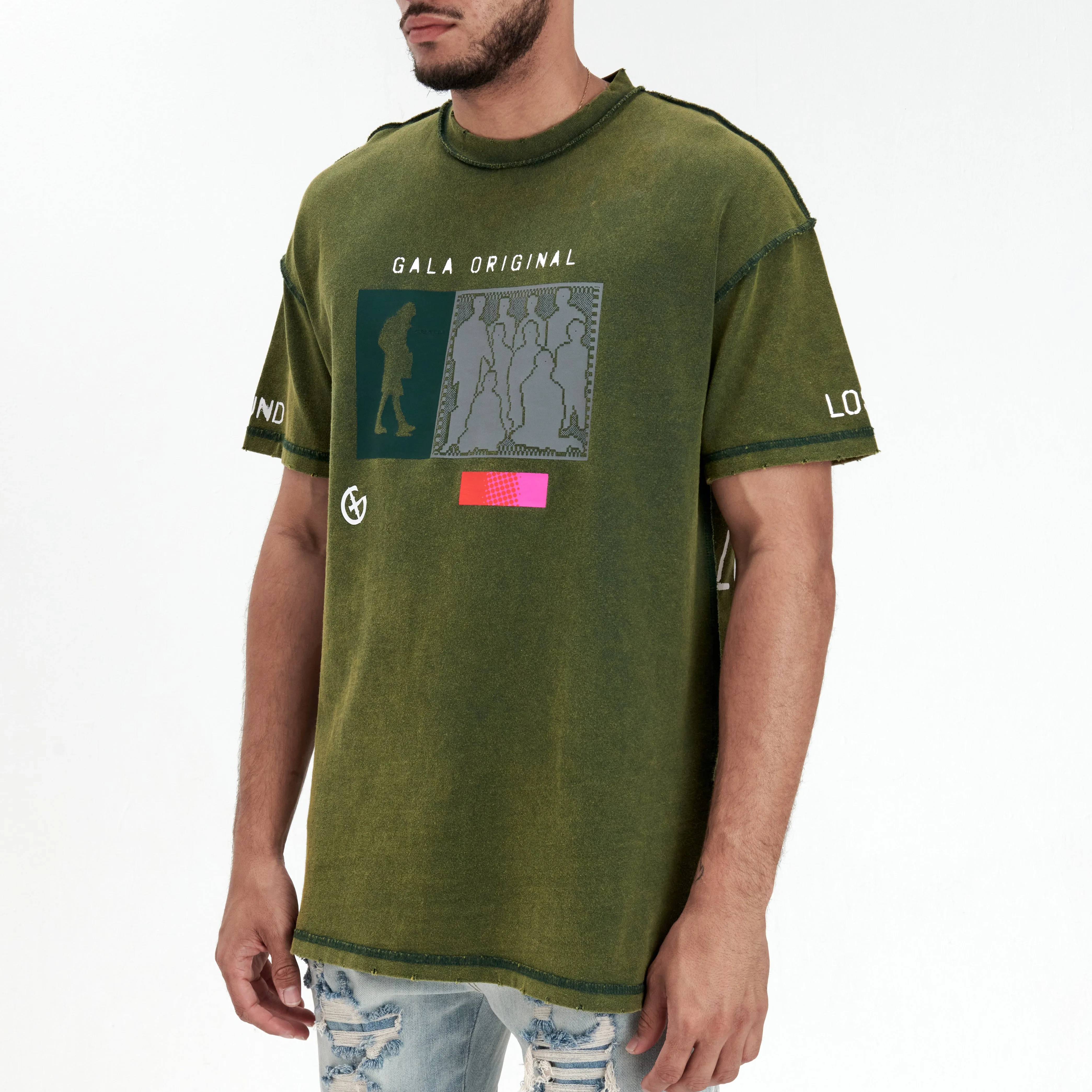 LOST & FOUND TEE (FOREST GREEN)