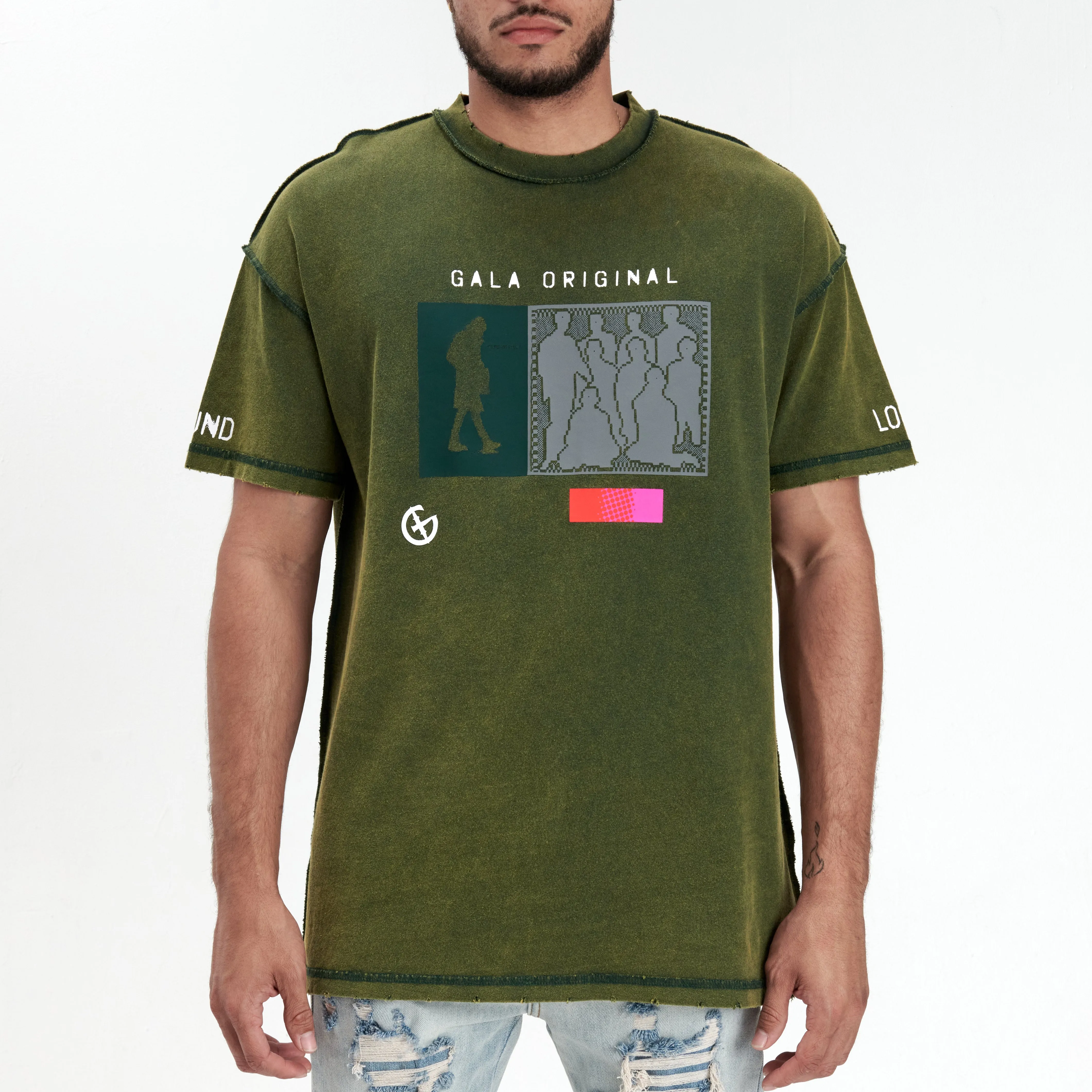 LOST & FOUND TEE (FOREST GREEN)