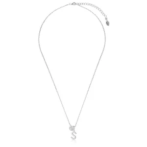 LUXURY LETTERS S INITIAL PENDANT SILVER