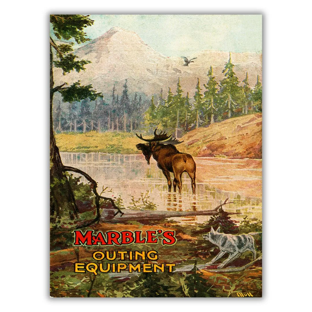 Marble's Outing Equipment, 1932-1933 Poster