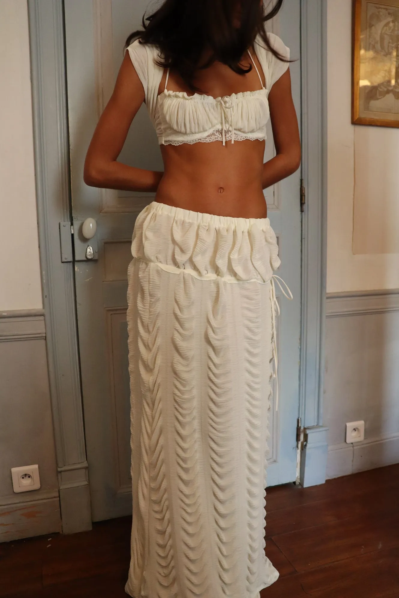 MARION SKIRT - IVORY