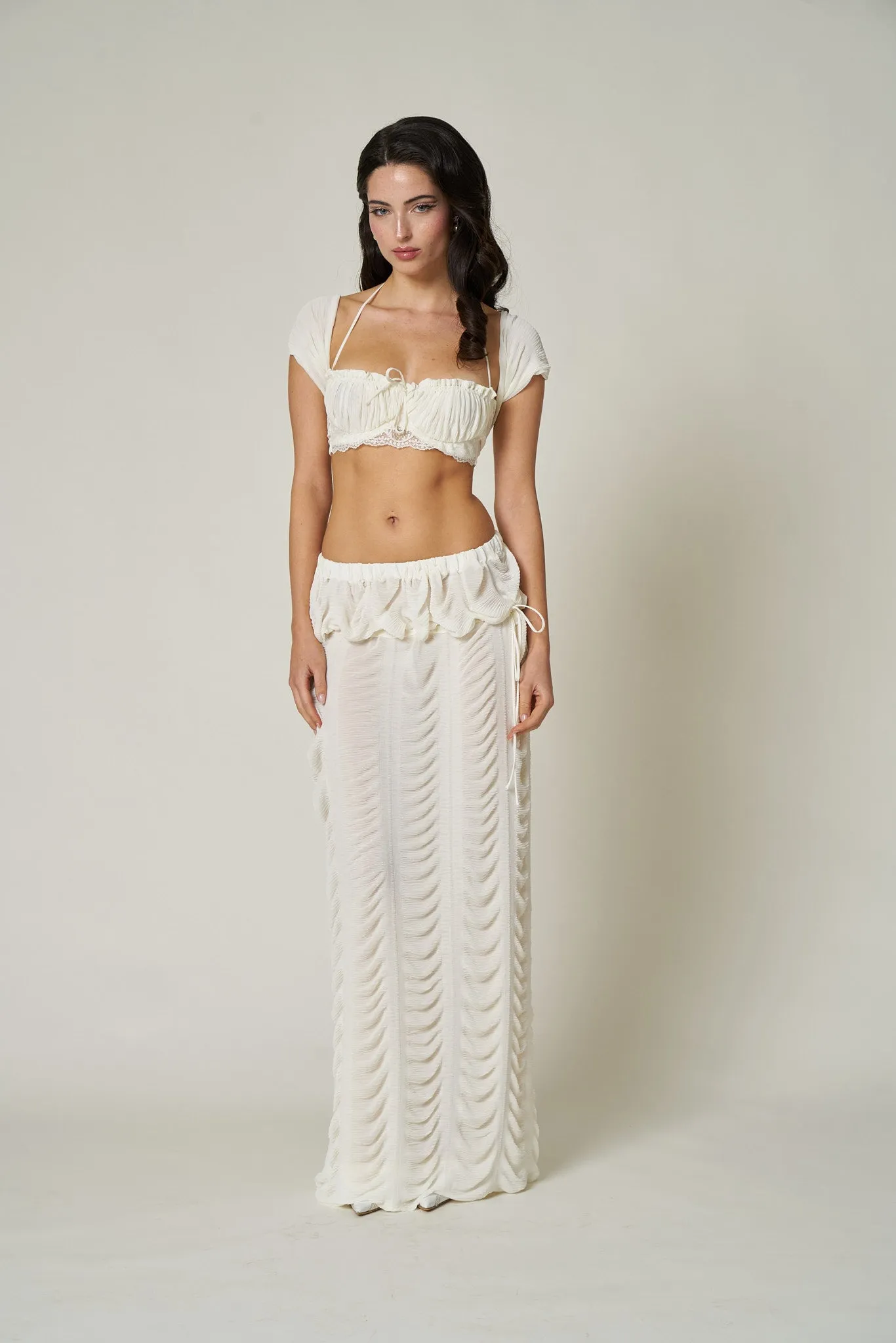 MARION SKIRT - IVORY
