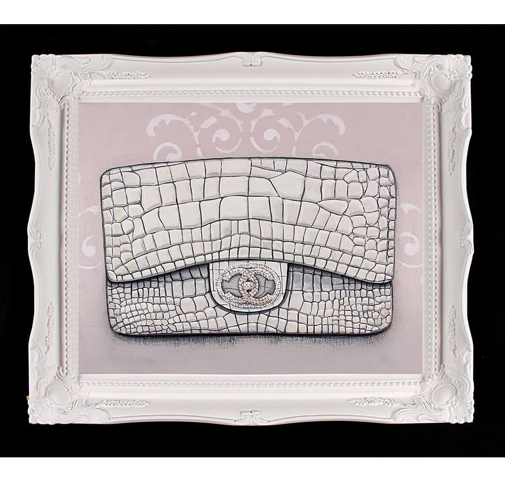Medium Limited Edition Chanel Diamond Forever Giclée