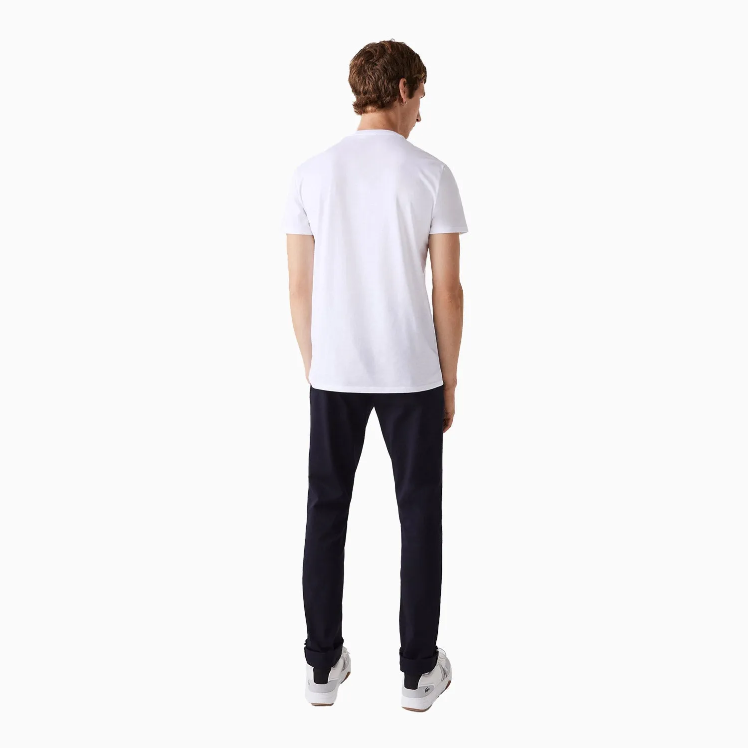 Men's Pima Cotton V-Neck Jersey T Shirt