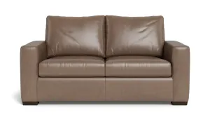Mesa 72" Leather Loveseat