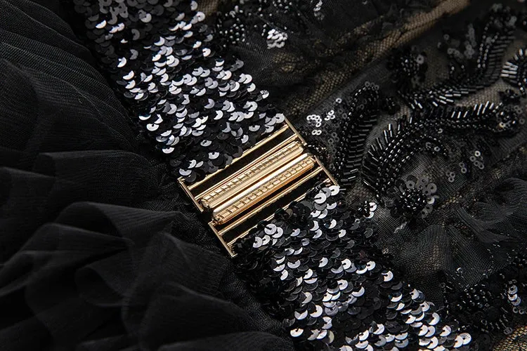 Mia Mesh Lace Dress