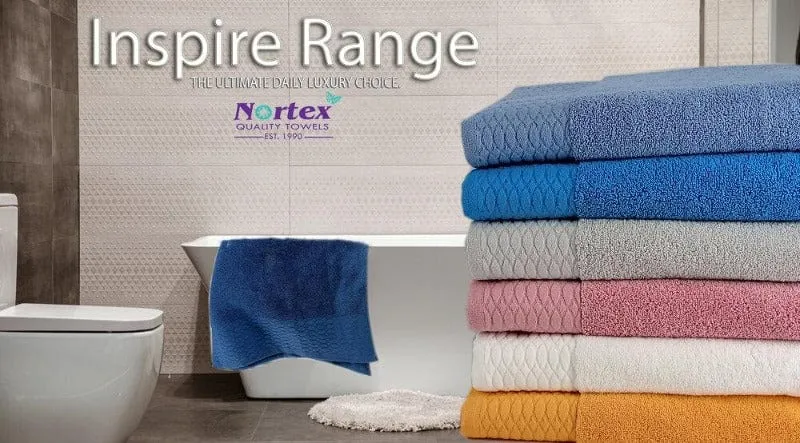 Nortex Inspire Towels Mosaic Blue (Turquoise) 480gsm