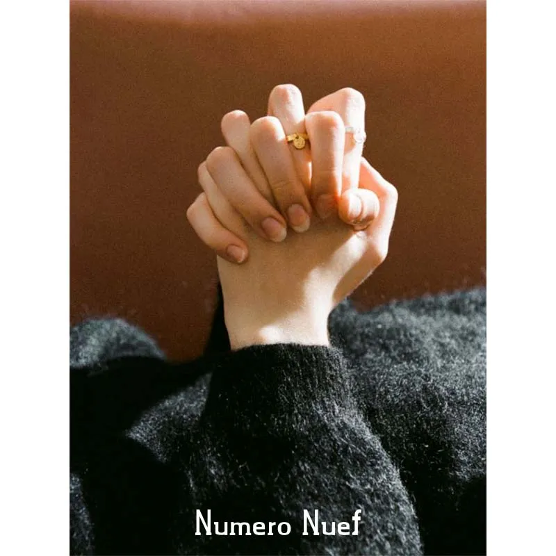 Numero Nuef Zeus Head Embossed Ring