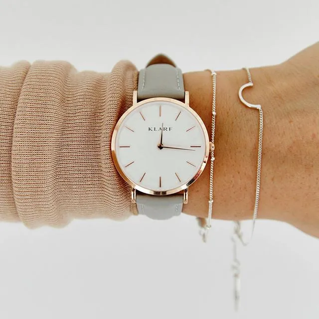 Original Leather Watch - Minimalist Designed