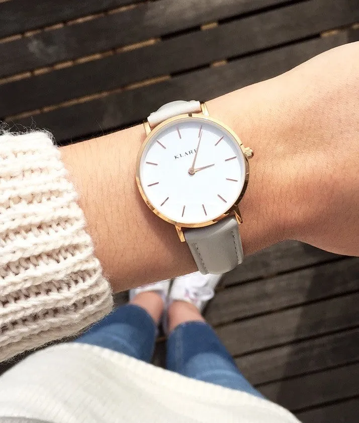 Original Leather Watch - Minimalist Designed