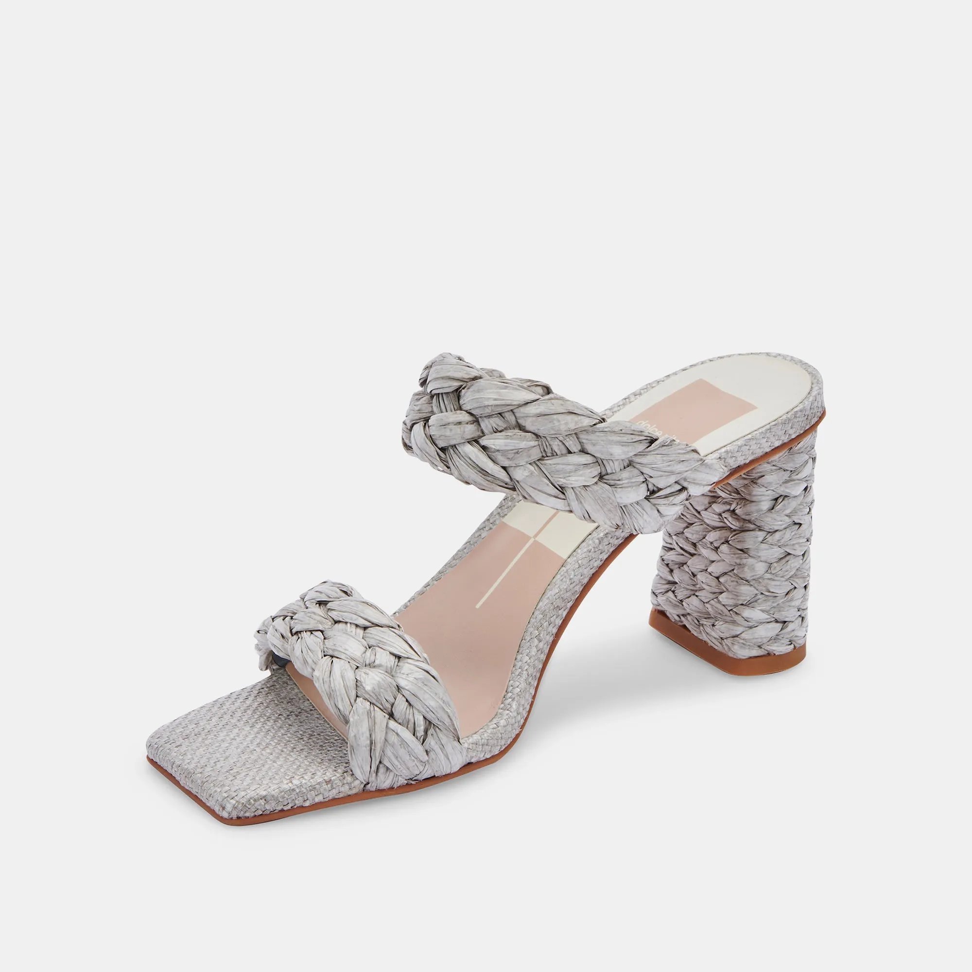 PAILY RAFFIA WIDES LIGHT GREY RAFFIA