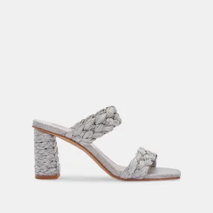PAILY RAFFIA WIDES LIGHT GREY RAFFIA