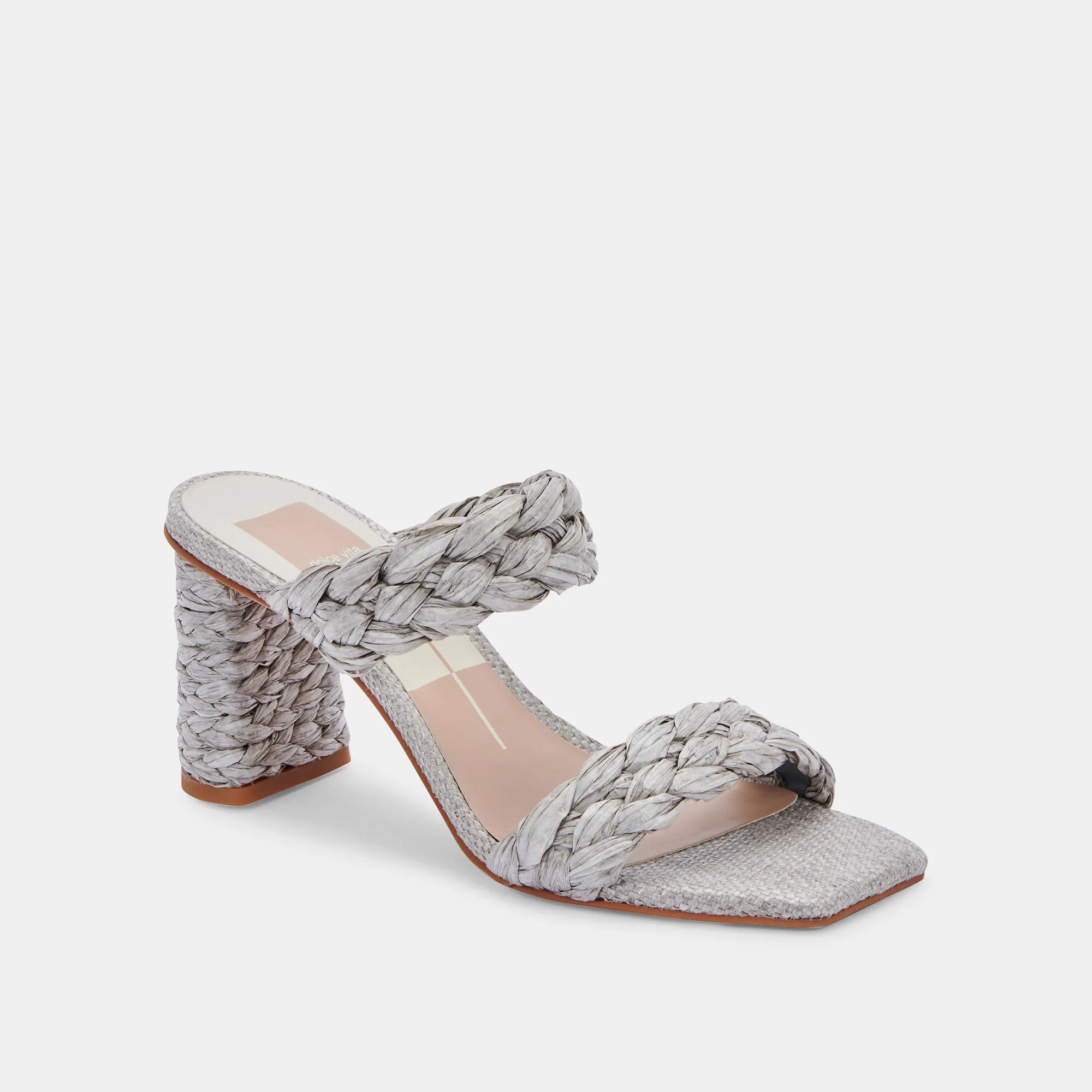 PAILY RAFFIA WIDES LIGHT GREY RAFFIA